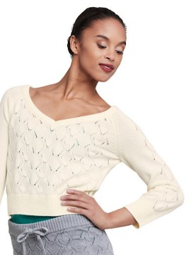 Viola Z5206 3/4 sleeve knitted sweater Bloch