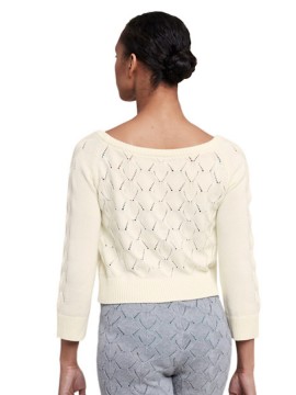 Viola Z5206 3/4 sleeve knitted sweater Bloch