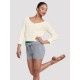 Viola Z5206 3/4 sleeve knitted sweater Bloch