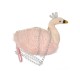 Plush Swan shoulder bag