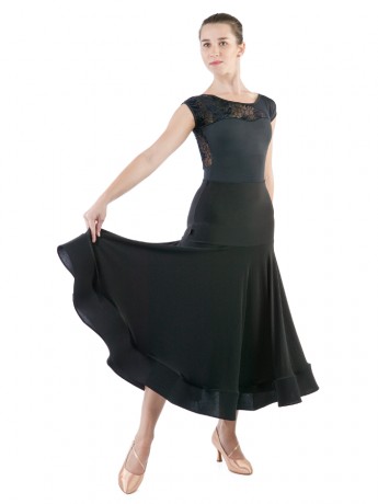 Long skirt for standard with hidden crinoline - DEFECT