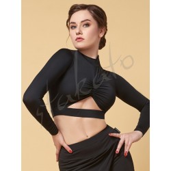 Terry cutout crop top for ladies Grand Prix