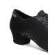 IDS model Artiste Split-Sole Black Nubuck / Black Silver Hologram