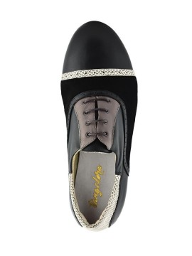 Tangolera style 105 Nero Tortora XL WIDE