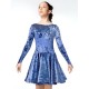 Alona crushed velvet tournament dress Dance me
