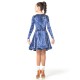 Alona crushed velvet tournament dress Dance me