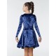 Alona crushed velvet tournament dress Dance me