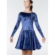 Alona crushed velvet tournament dress Dance me