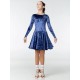 Alona crushed velvet tournament dress Dance me