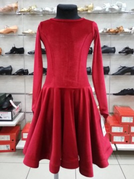 Juvenile velvet dress Masha