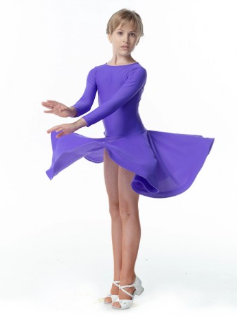 Karolina tournament dress with covered crinoline - long sleeve