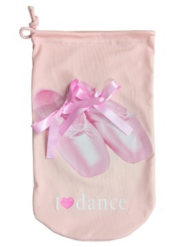 I LOVE DANCE Premiere ballet shoes bag