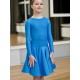 Dress with 3/4 sleeves and lace for girls 