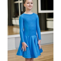 Lana Juvenile dress with 3/4 sleeves and lace for girls DaneMe
