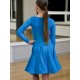 Dress with 3/4 sleeves and lace for girls 