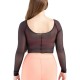Sunset Nostalgia Dusk Longsleeve Mesh Top 12247W Capezio