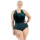 Body Velvet Forest Fir Leotard Capezio