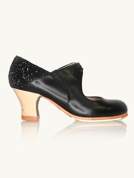 Buty do flamenco M69 Arty Box Negro Glitter Negro Begoña Cervera