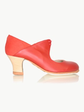 Buty do flamenco M69 Arty Box Rojo Ante Rojo Begoña Cervera