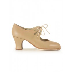 Buty do flamenco M54 Cordonera Calado Box Maquillaje 5 cm Begoña Cervera