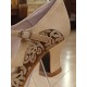 Buty do flamenco M31 Estrella Fantasia Oro Ante NBeige Begoña Cervera