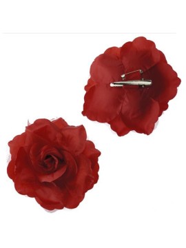 Decorative Red Rose with tulle