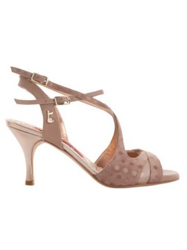 Tangolera model A4 Beige Pois T7