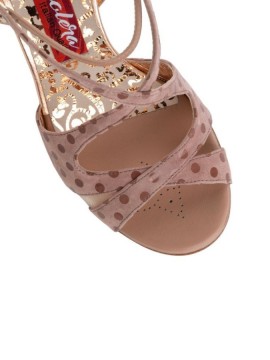 Tangolera model A4 Beige Pois T7