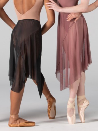 Asymmetric skirt Fabia Ballet Rosa