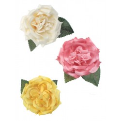 Small decorative rose with leaves 19532