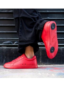 Sneakery Fuego Low-Top Red 