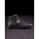 Fuego High-Top Black Sneakers
