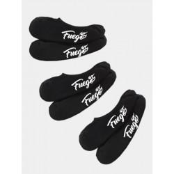 No-Show Dance Socks Fuego