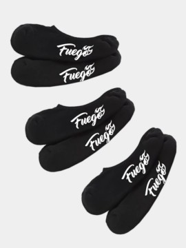 No-Show Dance Socks Fuego