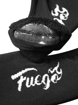 No-Show Dance Socks Fuego