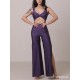 Set taneczny Panama Iris body i szerokie spodnie LaFitwear