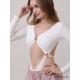 Sahara White dance bodysuit LaFitwear