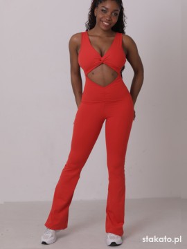 Ceylon Coral tank dance jumpsuite LaFitwear
