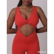 Ceylon Coral tank dance jumpsuite LaFitwear