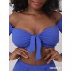 Top taneczny odkryte ramiona Salvador Royal Blue LaFitwear