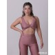 Set taneczny Panama Old Rose body i szerokie spodnie LaFitwear