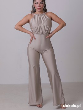 Kombinezon taneczny na ramiączkach Havana Beige LaFitwear