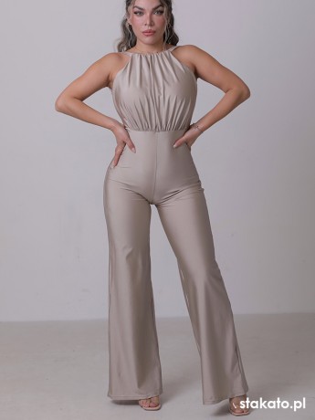 Kombinezon taneczny na ramiączkach Havana Beige LaFitwear