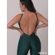 Havana Bottle Green dance tank jumpsuite LaFitwear