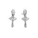 Earrings with ballerina Judy White