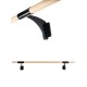 Wall maounted ballet barre Arabesque Single