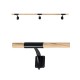 Wall maounted ballet barre Arabesque Single