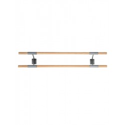 Wall maounted ballet barre Arabesque Double