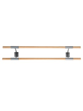 Wall maounted ballet barre Arabesque Double