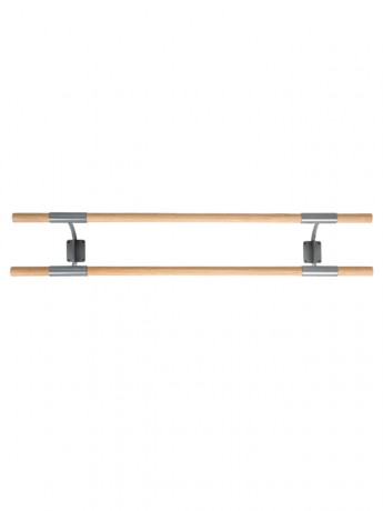 Wall maounted ballet barre Arabesque Double